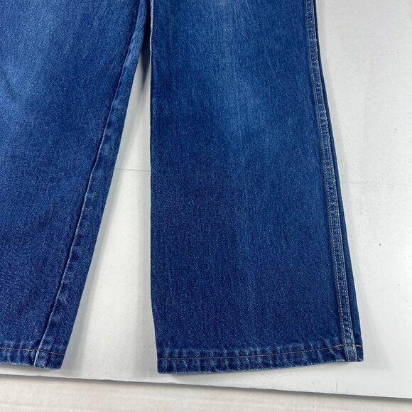 VTG 80s Calvin Klein Jeans Women's 28x29* High Rise Straight Blue Denim Tag 12 - Picture 7 of 16